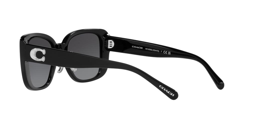 Coach Sunglasses HC8352 CD472 50028G BLACK 54 Women's