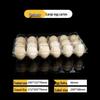 YuDuo 18-äggs förtjockad genomskinlig plastäggbricka (100-pack)