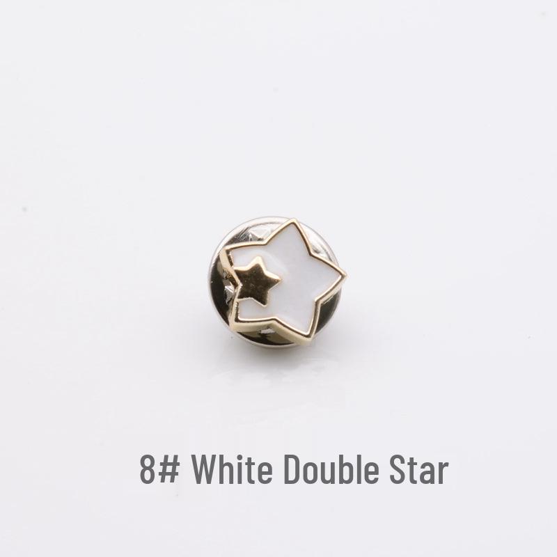Korean Style Versatile Brooch: No-Sew Button for Clothing, Scarf, Hat & Lapel Decoration