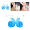 NEW Spiral Silicone Swimming Diving Screw Earplugs Waterproof RF
