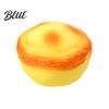 Relaxation Egg Tart Toy Simulation Squeeze Slow Rising Stress Rebound Ball Decompression Realistic Food Fidget Sensory