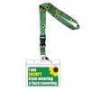 Vrijwaring Kaart Zonnebloem Lanyard (groen), Eén Afstandsverklaring Kaart, Eén Zonnebloem Lanyard