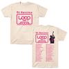 Ed Sheeran 2026 Nord America Tour Magliette 2026 Loop Concerto Nuova Data Stampa Grafica Maglietta Cotone Alta Qualità Magliette Unisex