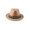 Fashion Versatile Ethnic Woolen Hat Autumn and Winter European and American Warm Jazz Top Hat Women's New Models