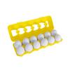 Matching Eggs Puzzle Set, 12-Piece Sorting Learning Toy, Fine Motor Skills Learning Game, Travel-Friendly Gift Idea