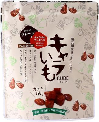 Eat Charaimo Cube Plain Caramel Almond 75g X 4 +