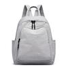 Schoolbag1011 New Simple Casual Backpack Women's Versatile Commuter Large Capacity Backpack Go Out and Play Lightweight Mountaineering Bag