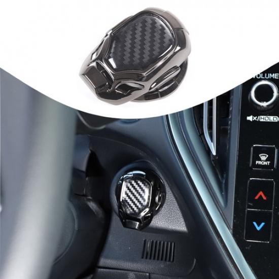 Black Engine Start Stop Push Button Cover Trim Cover Ring For Subaru WRX -23