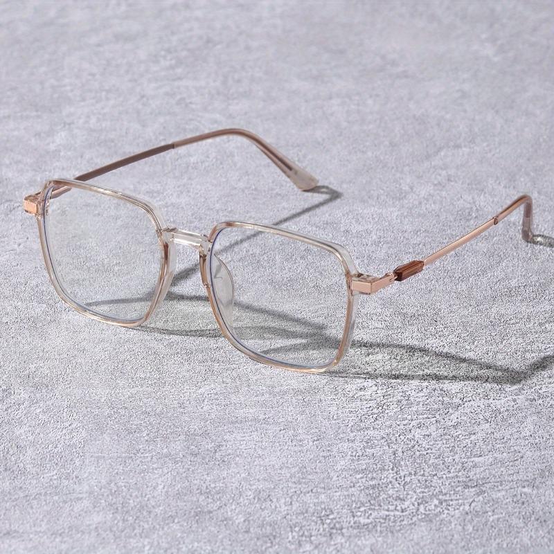 1 Pair of Women's Retro Glasses Elegant Oval Frame Lightweight Suitable for Daily and Formal Occasions Fashion Accessories