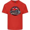 British Motorcycle Union Jack Flag Biker Chopper Unisexs Light Cotton TShirt