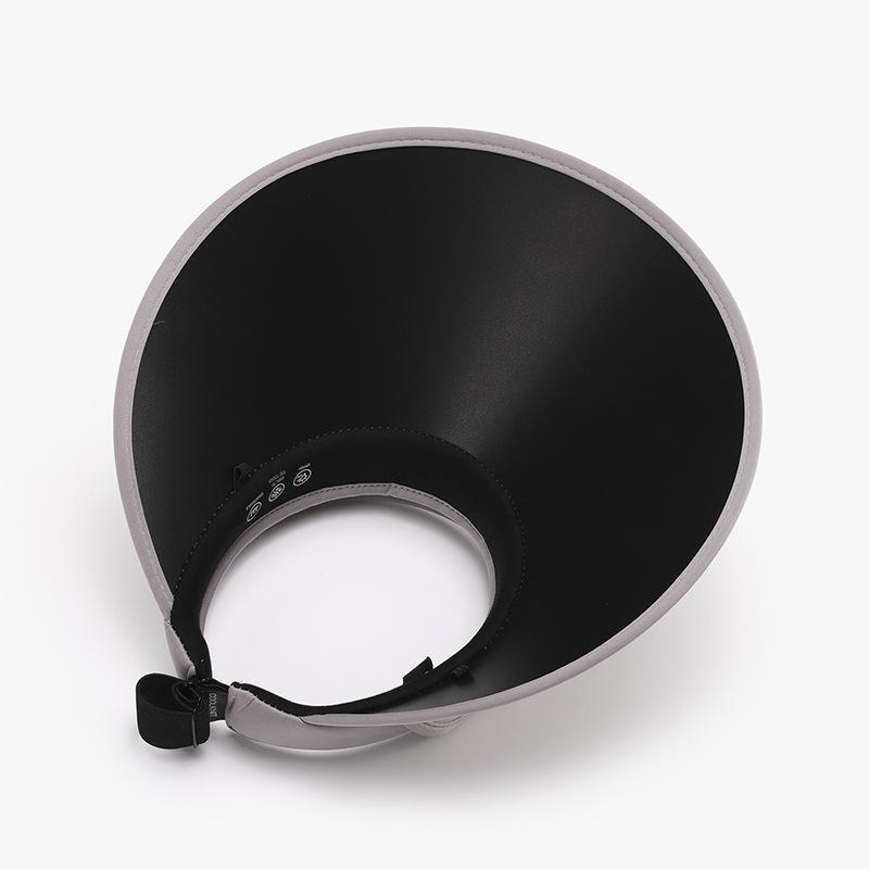 Summer, UV Protection, Vinyl Large Brim, Sunshade, Hollow Cap, Female, Outdoor Riding, Ice Silk, Breathable Sun Hat