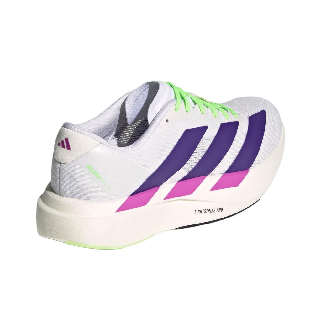 Adidas Adizero Evo Sl Vielseitig Bequem Rutschfest Langlebig Rebound Trainings Laufschuhe Damen Sneaker Weiß Lila JS4456