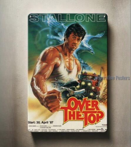 1pOver The Top Sylvester Stallone Movie Metal Poster Tin Sign 20x30cm aluminum 20x30cm