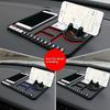 Multi Functional Car Anti Slip Mat Auto Phone Holder Non Slip Sticky Anti Slide Dash Phone Mount Silicone Dashboard Car Pad Mat