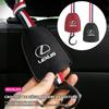 1pcs Leather Car Seat Back Hooks Portable Hanging Bag Rack For F-SPORT ES RX NX LS UX LM LX GX LC RZ IS CT GS RC HS SC TX