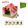 Kids Magnetic Blocks Scenery Architecture Building Model DIY Assembly Bricks Creative STEM Learning Toys Gift