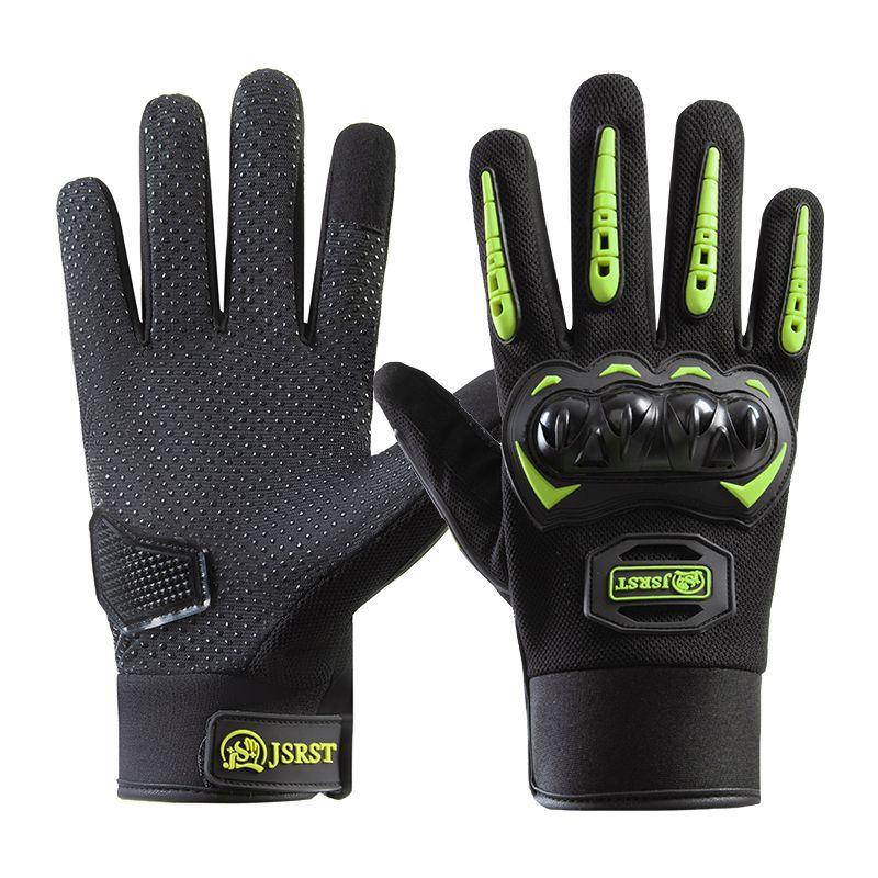 

Велоперчатки полнопалые противоскользящие и износостойкие мотоциклетные противоударные и дышащие One size