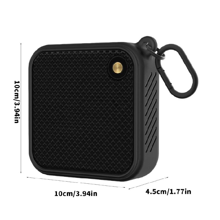 Odporne na warunki atmosferyczne silikonowe etui do głośnika kompatybilnego z Bluetooth z klipsem karabińczykowym Ochrona przygody