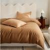 Cotton Long-staple Cotton Duvet Cover Single Autumn And Winter Thickened Bed Hat Cotton Cover Solid Color Bed Sheet