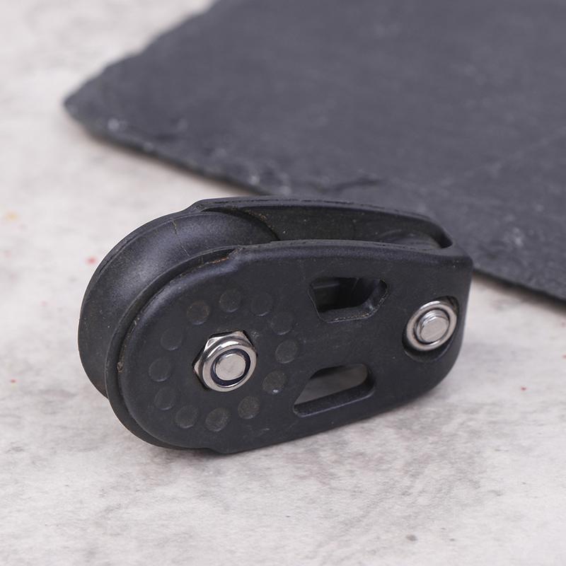 Kayak Canoe Boat Pulley Kit Heavy Duty Kayak Slide Rail Anchor Trolley Kit Marine Single Pulley Block Sheave Canoe Pulley