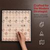 Faltbares Xiangqi Strategie Brettspiel Set Tragbares Chinesisches Schach Set Büro