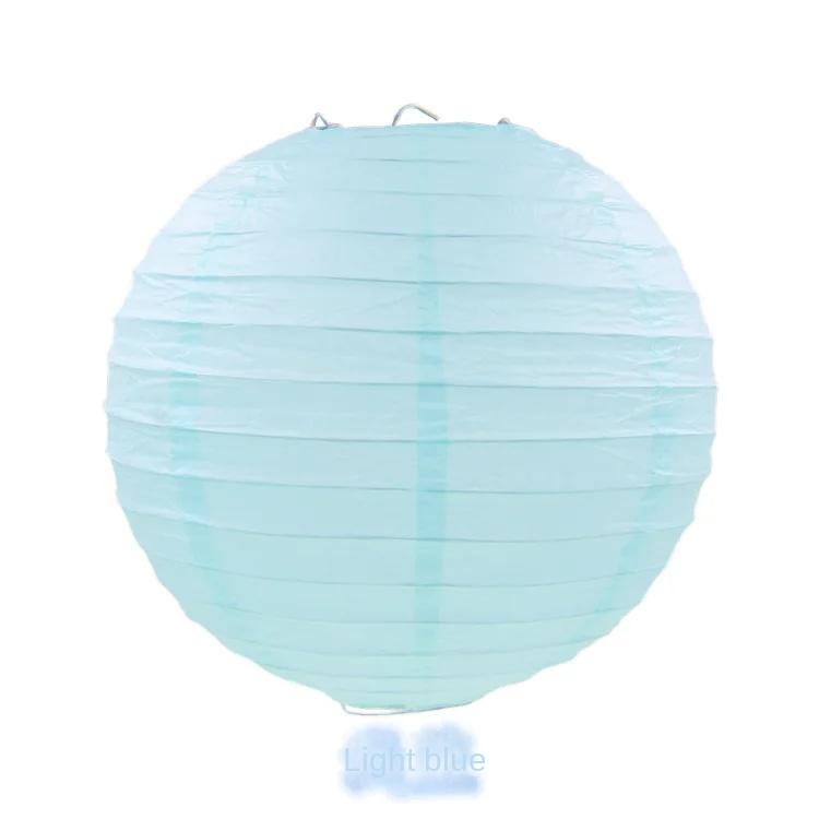 4/6/8/10/12/14/16inch Chinese Paper Ball Lampion Hanging White Wedding Decoration Paper Lanterns Lampshade Birthday Party Decor