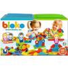 Jouet De Construction - BLOKO - Coffret De 150 Avec 2 Plaques De Jeu Et 2 Figurines Famille