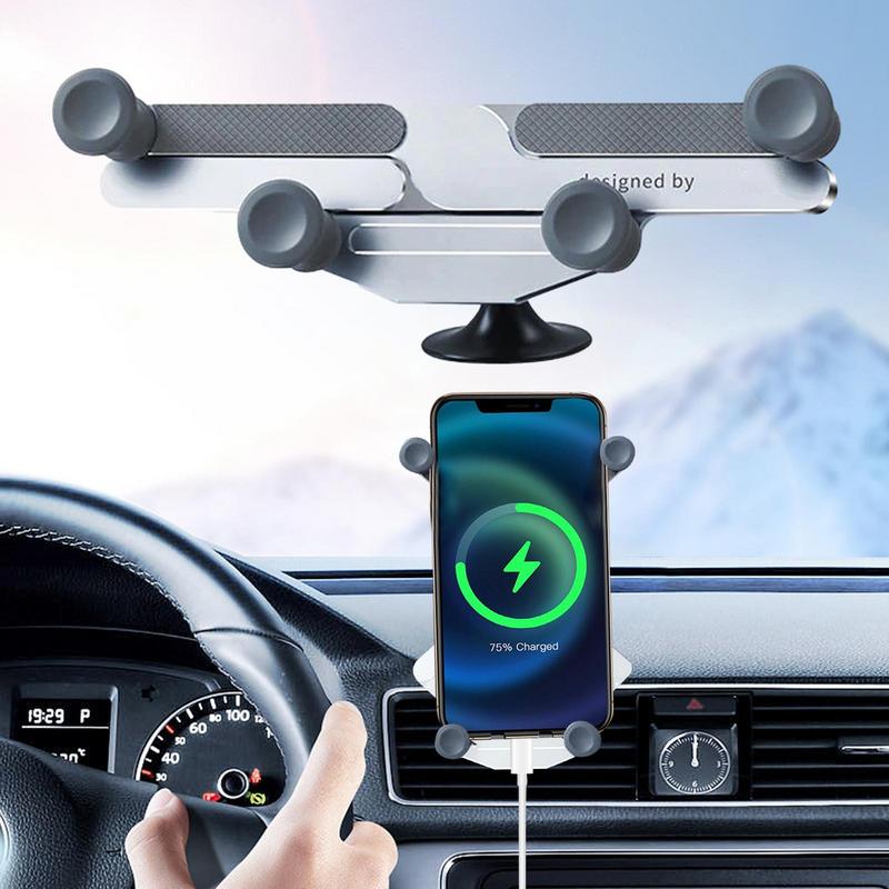 Invisible Rotatable Air Vent Mount Adjustable Invisible Holder Air Vent Mount Rotatable Mobile Phone Holder 360 Degree Rotation