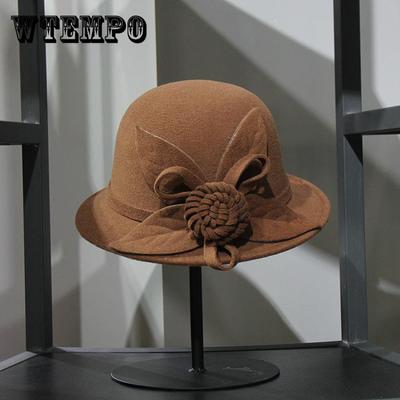 Chapeau Cloche Mode Femme en Relief, & Mélange de Nylon, Non Extensible, Nettoyage à Sec Uniquement, pour Occasions Spéciales, Sans Plumes