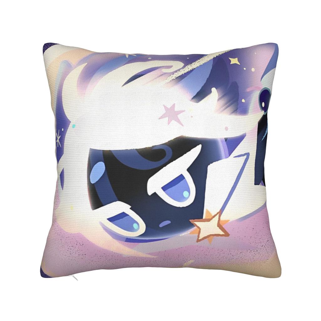 Milky Way Cookie Pillowcase Polyester Cushion Cover Decorations Cookie Run Kingdom Throw Pillow Case Cover Home Square 18'