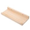 Floating Shelf Rustic Wood Wall-Mounted Shelf Bookshelf for Home Office Bedroom Kitchen Living Room Wall Storage Rack