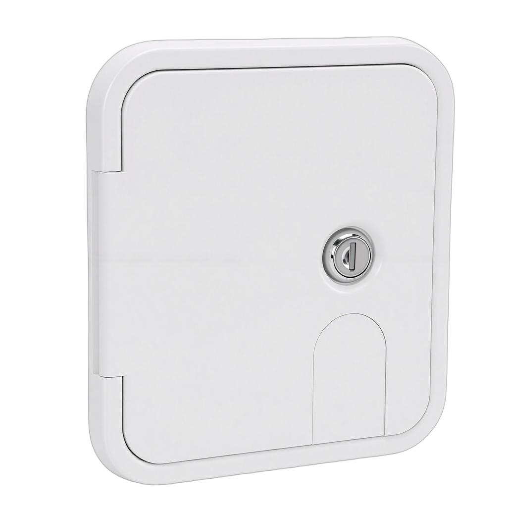 RV Water Inlet with Lockable Cover Keys Gravity Water Inlet Fill Dish for Motorhome