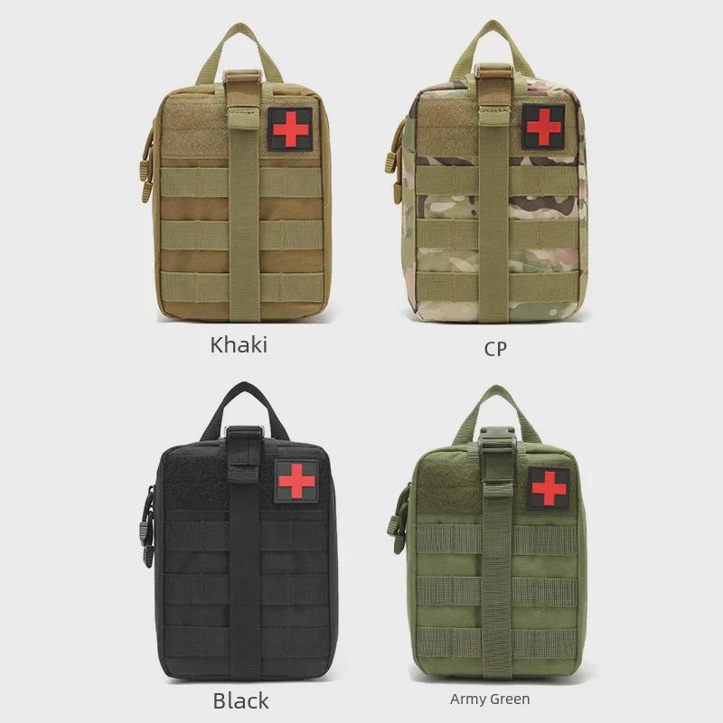 Camouflage Tactical Medical Kit for Outdoor Hiking and Camping