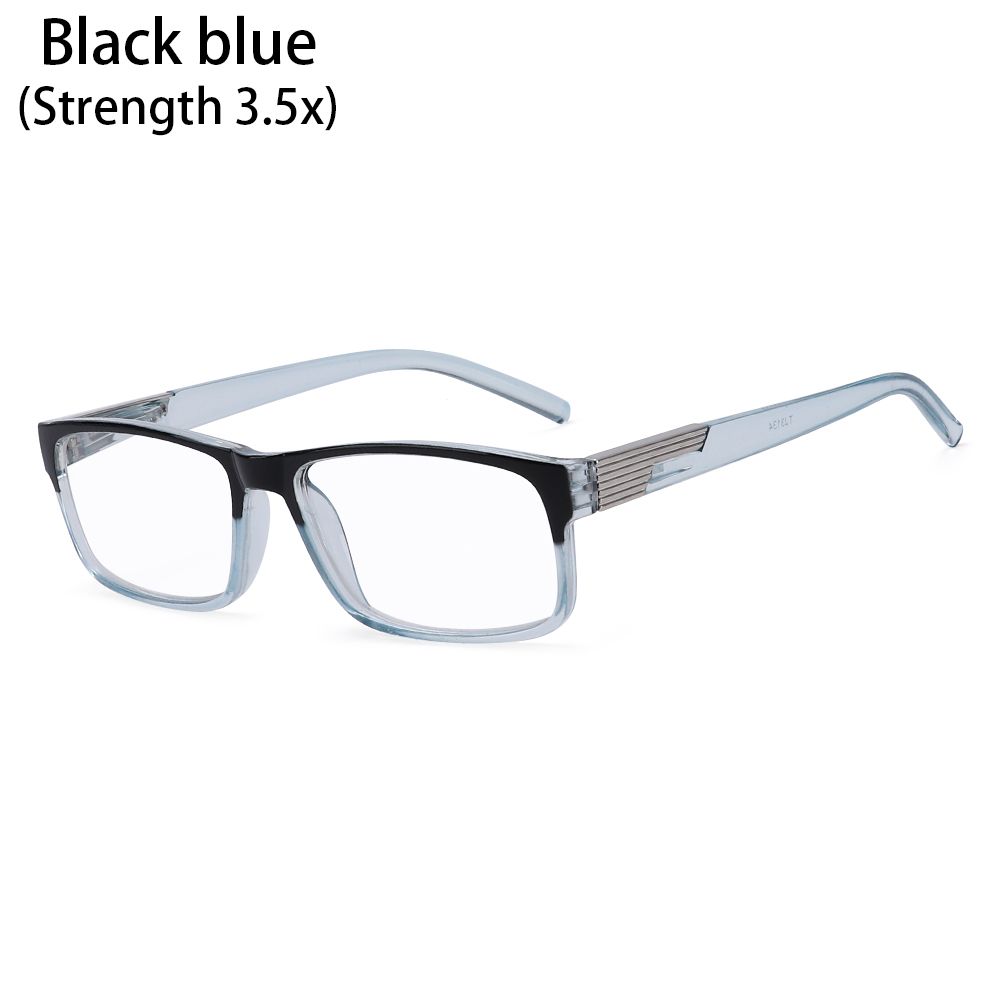 High-Quality Rectangular Frame Spring Hinge Presbyopia Glasses Reading Glasses Readers Eyewear