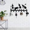 Metal Wall Mount Key Holder Heavy Duty Keychain Organizer Ant Design Entryway Storage Hanger
