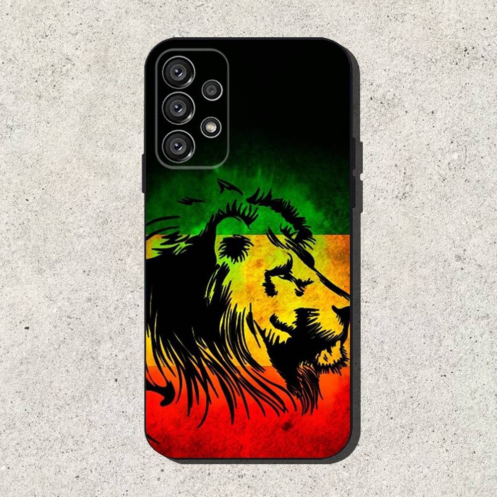 

Rastafari Lion Logo Phone Case For Samsung S25,S24,S21,S22,S23,S30,Ultra,S20,Plus,Fe,Lite,Note,10,9,5G Black Cover Samsung S225G