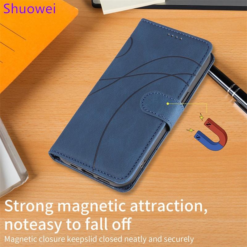 For Motorola Moto G04 G04S G14 G24 G32 G34 G45 G54 G55 G64 G84 G85 4G 5G Case Flip Leather Silicone Bumper Shockproof Cover Card Slot Holder Stand