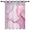 Marmor Farbverlauf Rosa Vorhänge für Schlafzimmer Wohnzimmer Drapierungen Küche Kinderzimmer Fenster Vorhang Moderne Heimdekoration