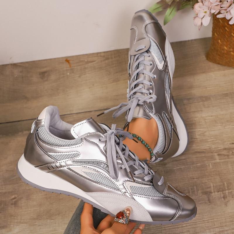 2025 New Women's Platform Versatile Casual Sneakers Heightened Moral Training Shoes