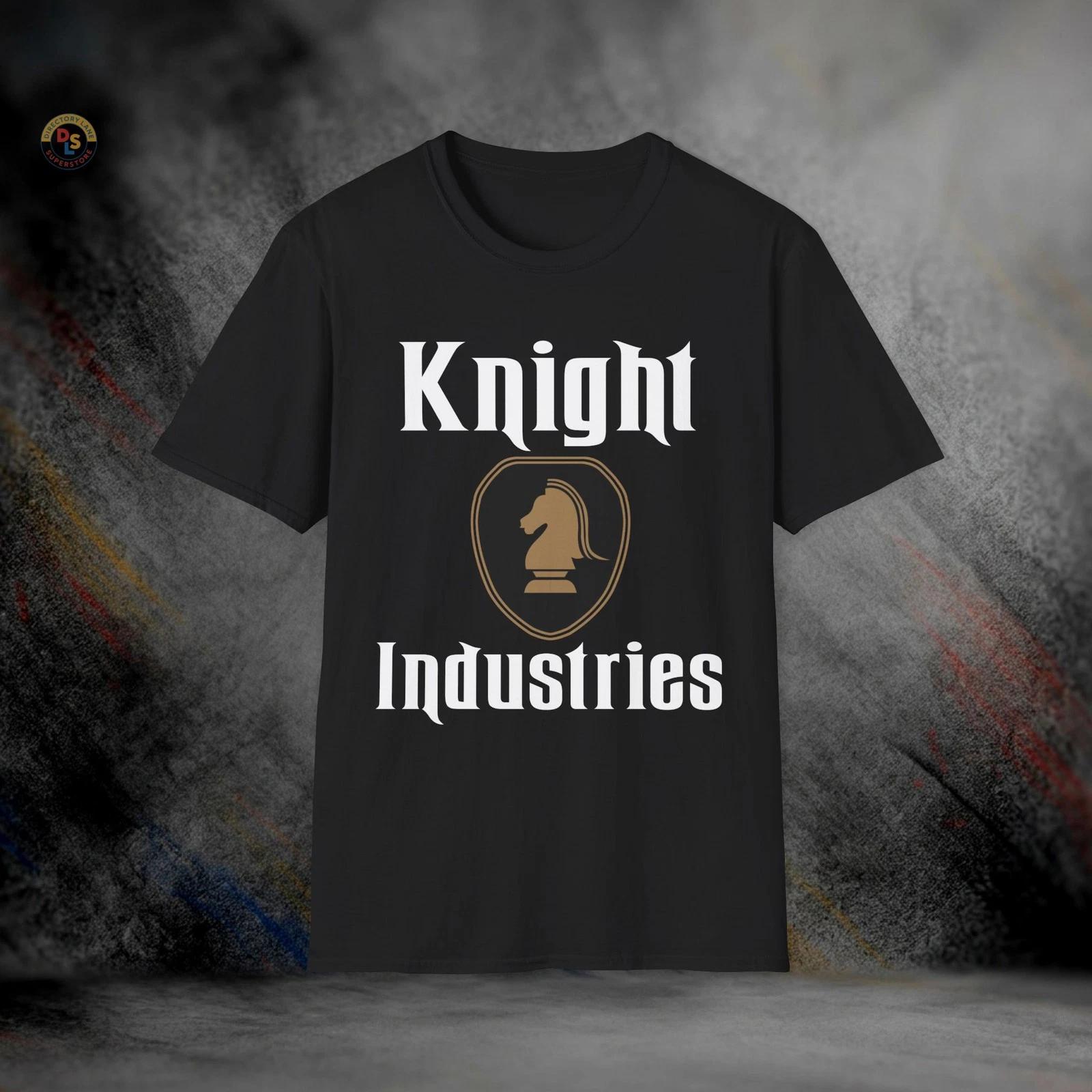 Knight Industries Knight Rider 80s TV T-Shirt | Softstyle Tee XS