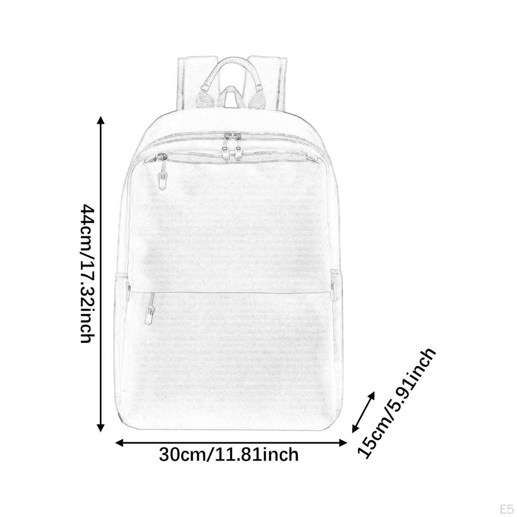 Laptop Backpack Fashion Supplies Handbag for Airplane Dating Outdoor Work Daily