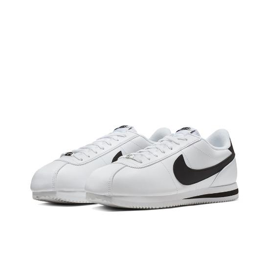 

Nike Cortez Basic Leather White Black 819719-100 EU 43 срібний/білий