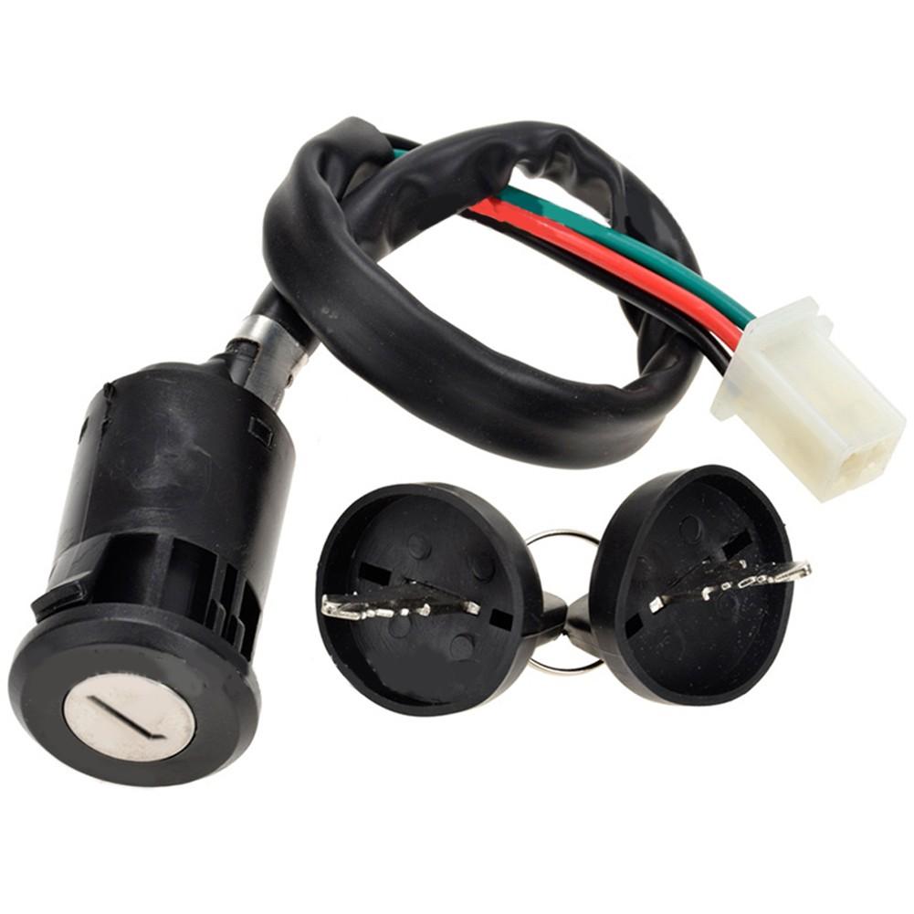 4 Wire Key Ignition Switch For Off-Road Motorbike ATV