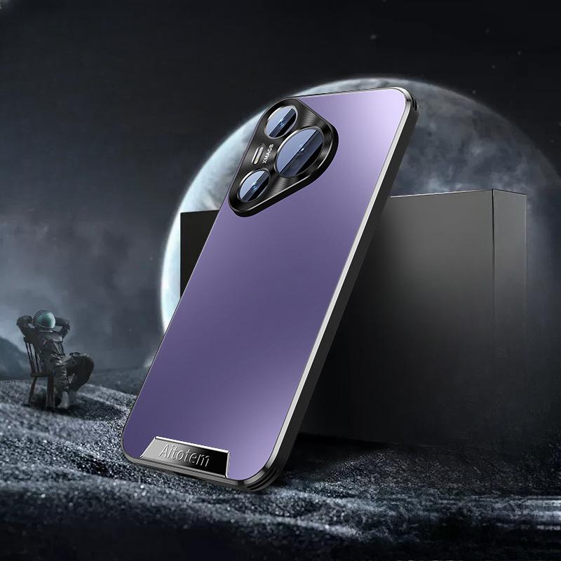 

Чехол для телефона Huawei Pura70pro+ Противоударный P70ultra Всесторонний Бизнес Простой Матовый На ощупь как кожа Высококлассный Huawei Pura 70