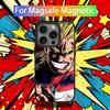 Toshinori Yagi MHA All Might Phone Case For iPhone 17,16,15,14,13,12,11,Pro,Max,Plus,Mini,SE4,E Magsafe Wireless Charging Cover