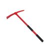 Dual-Use Fire and Demolition Pick with Pointed and Flat Heads, Integrated Rail Steel Construction