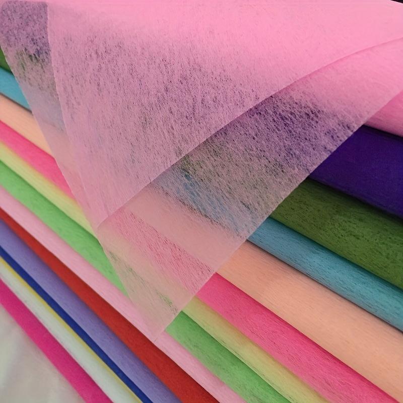 2packs 38Pcs/pack 19.7x19.7inches Craft Tissue Paper Flower Bouquet Wrapping Paper Gift Wrapping Paper for DIY Crafts and Gift Wrapping