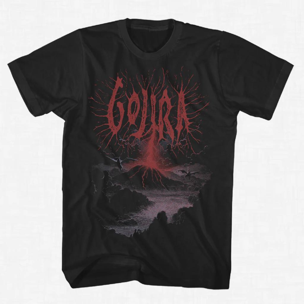 Y2k Gojira Band Graphic Cotton T-shirt Unisex Summer Short Sleeve Fashion Brand Tee Luxury Casual Vintage Retro Tops