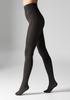 Women's Cotton Tights with Added Wool Black 602 Cotton Legs