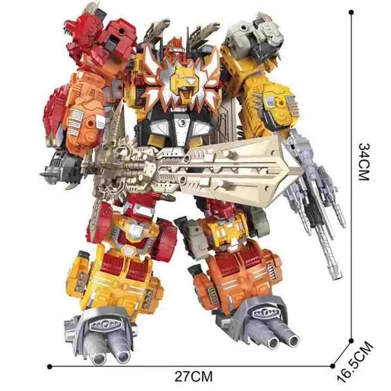 5 w 1 Transformacja Predaking Zabawki Anime Devastator KO G1 Robot Figurka Akcji Model Chłopiec Dzieci Dziecko Prezent